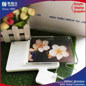 2017 New Design Transparent Acrylic Photo Frame